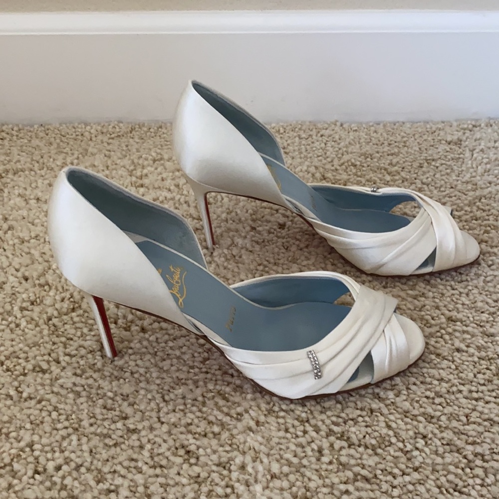 Brand New Authentic Christian Louboutin 85 mm heels - Size 40 Wedding Shoes